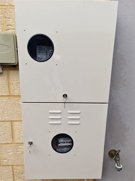 electric meter box perth|temporary meter box.